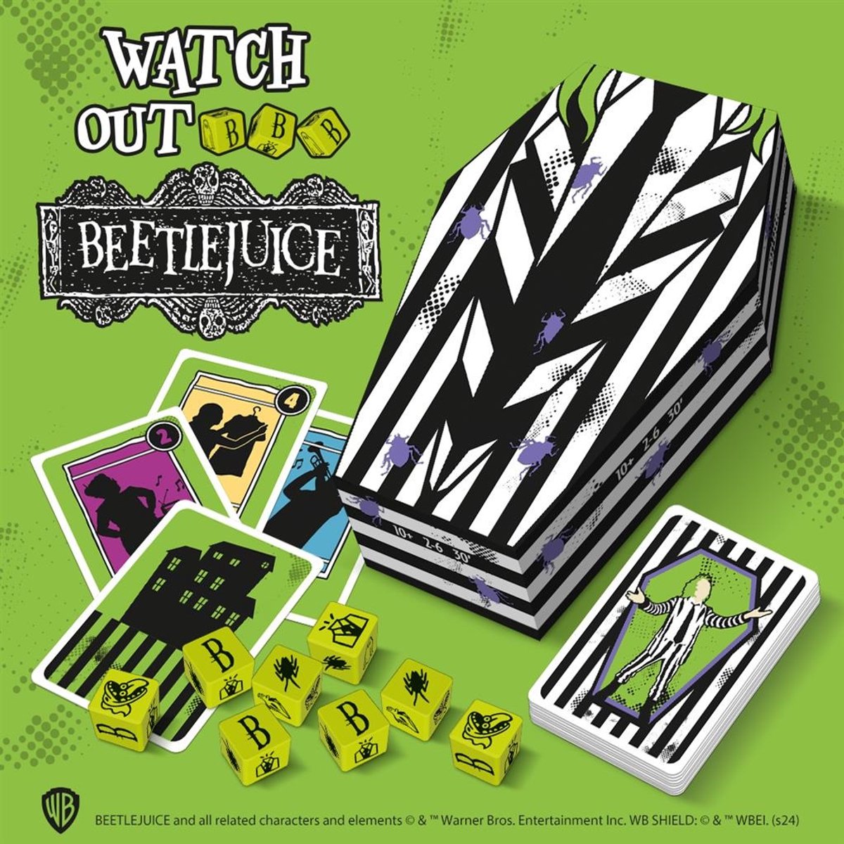 Mixlore beetlejuice: aufgepasst! - Würfelspiel |