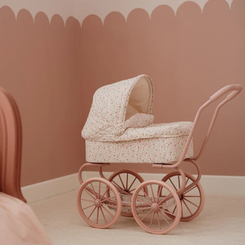 Little Dutch Puppenwagen mit weichen Blumen
