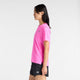 New Balance Sport Essential T-Shirt Damen Sportshirt - Pink
