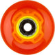 Nijdam LED-Räder für Flip-Grip-Board – 60 x 45 mm – Fluororange Fluorgelb