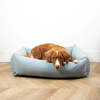 D d home – Hundebett Eden – wasserabweisender, waschbarer Bezug – Ozean – mittel 90 x 70 x 22 cm