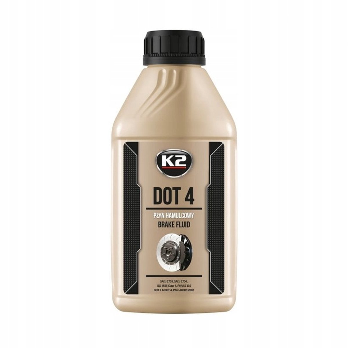 K2 Turbo Serie - Dot 4 Bremsflüssigkeit - 0,5l - vollsynthetisch - für Fahrzeuge mit ABS insb