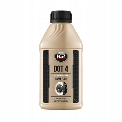 K2 Turbo Serie - Dot 4 Bremsflüssigkeit - 0,5l - vollsynthetisch - für Fahrzeuge mit ABS insb