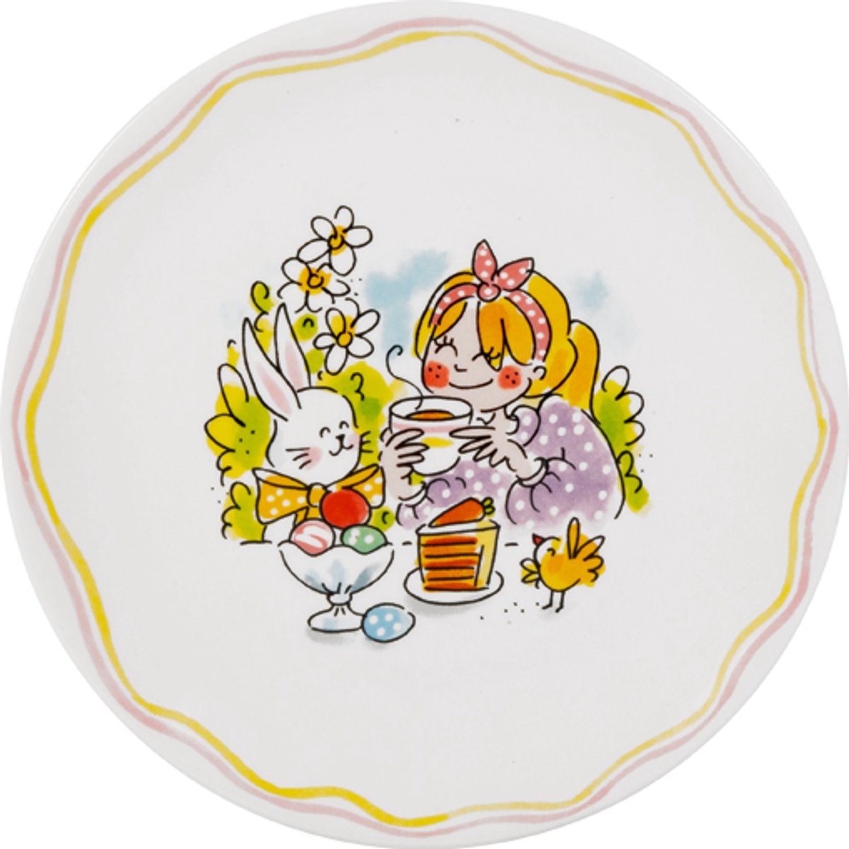 Blondes Amsterdam, Sonderangebote. Ostern: Teller 18 cm