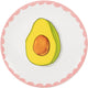 Blondes Amsterdam jeden Tag: Teller mit 18 cm Avocado