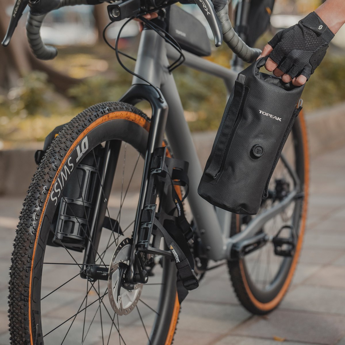 Topeak Forktas Drybag 4L Schwarz
