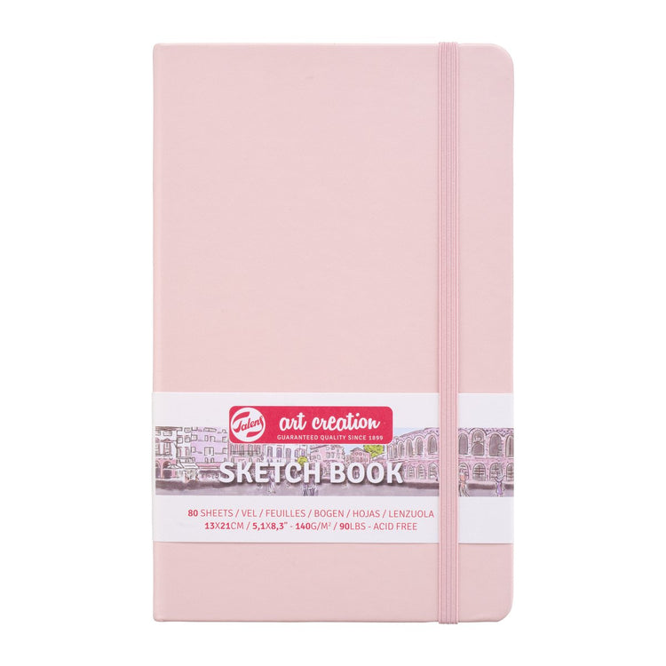 Talens Art Creation Skizzenbuch Pastellrosa 13 x 21 cm 140 g 80 Blatt