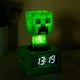 Paladone Minecraft Creeper Wecker – kultiger Wecker mit Nachtlicht – 16 cm
