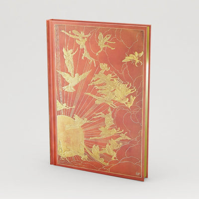 Peter Pauper buchgebundenes Notizbuch, orangefarbene Fee