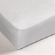 Ambiante – Polyester – Molton – Spannbettlaken – Doppelbett – 140 x 200 210 cm – weiß