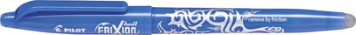 Pilot Frixion radierbarer Tintenroller, 0,7 mm Spitze – Schachtel mit 12 Stück – Himmelblau