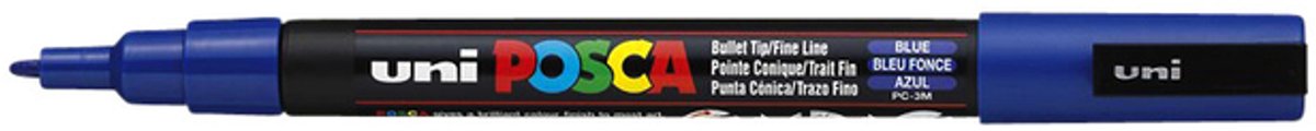 Posca Textmarker pc-3m blau 6 Stück