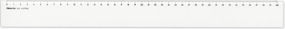 Aristo-Lineal – 40 cm – transparent