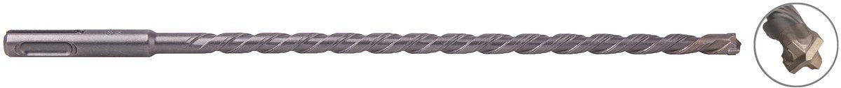 Wolfcraft – Betonbohrer SDS Plus ø 8 mm – 260 mm lang – 7425000