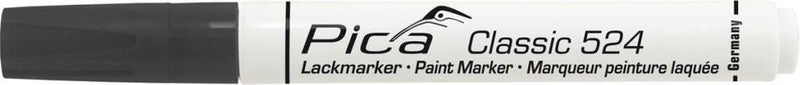 Pica 524 46 Classic Industry Paint Lackmarker – Schwarz – 2–4 mm rund