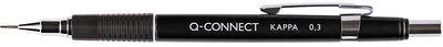 Q-Connect Druckbleistift Kappa 0,3 mm schwarz 12 Stück