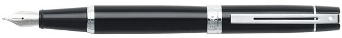 Sheaffer Füllfederhalter – 300 E9312 – M – glänzend schwarz verchromt – SF-E0931253