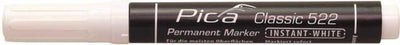 Bild eines Permanentmarkers | weiß | Streifenbreite 1-4 mm | Textmarker | 10 Stück - 522 52 - 522 52