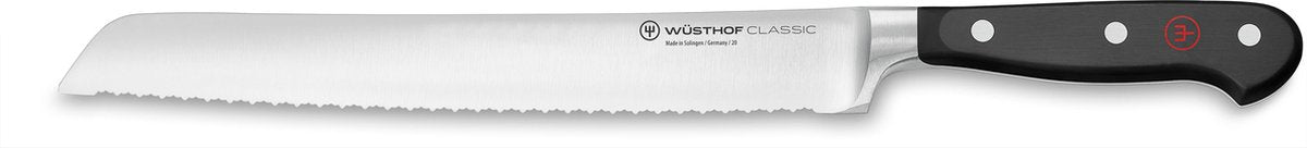 Wüsthof - klassisches Brotmesser mit präziser Doppelverzahnung 23 cm