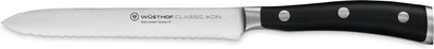 Wusthof - klassisches Ikon-Wurstmesser mit Wellenschliff 14 cm