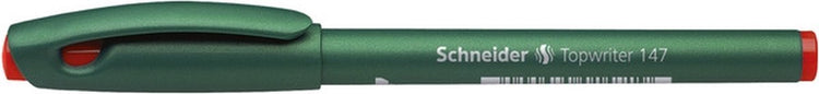 Schneider Schreibgeräte Fineliner Schneider Topwriter 147 0,6 mm rot Box mit 10 Stück