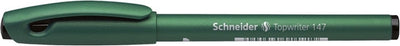 Schneider Schreibgeräte Fineliner Schneider Topwriter 147 0,6 mm schwarze Box mit 10 Stück