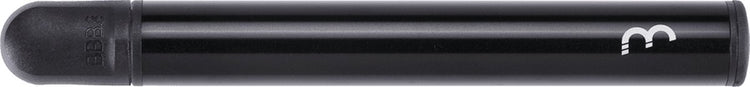 BBB Cycling Singleshot Mini-Fahrradpumpe – Hochdruck: 8 bar – 116 psi – kompakte Handpumpe Rennrad 16 cm – für Presta-Ventile – BMP-101