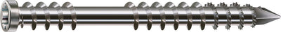 Spax Terrassenschraube, 5 x 70 mm, 90 Stück, Befestigungsgewinde, Zylinderkopf, T-Stern plus T25, Schnittspitze, Edelstahl A2 – 8000000288135