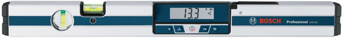 Bosch Winkelmesser und Wasserwaage Gim 60 (4 x AA-Batterien + Koffer)