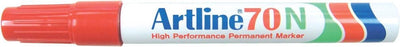 Artline 70 ordentlich – Permanentmarker – 1 Stück – 1,5 mm Strichstärke – rot