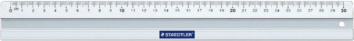 Staedtler Lineal 30cm 563 Aluminium