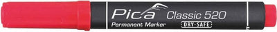 Pica 520 40 Permanentmarker – rund – rot – 1–4 mm