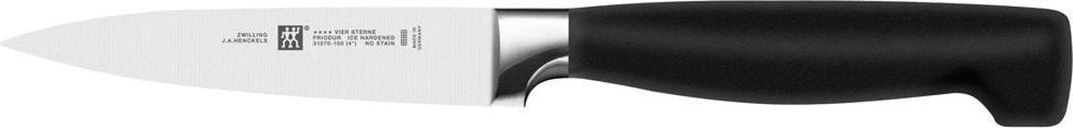 Zwilling - 4 starre Schäl- und Garniermesser 100 mm
