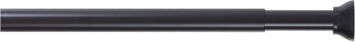 Sealskin - Duschvorhangstange - ausziehbar - Klemmstange - 110-185 cm - Schwarz