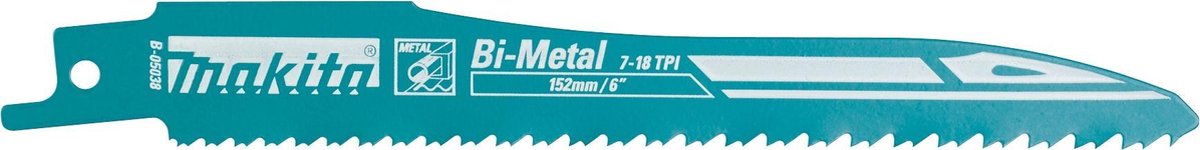 Makita Zubehör Säbelsägeblatt 152 mm Eisen – S123xf – B-05038