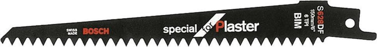 Bosch 2609256964 s 628 df bim Säbelsägeblatt – 150 x 6 TPI – Gips (2 Stück)