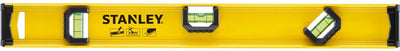 Stanley Handwerkzeug-Wasserwaage I-Beam 450 mm – 3 l – 0-42-073 – 0-42-073