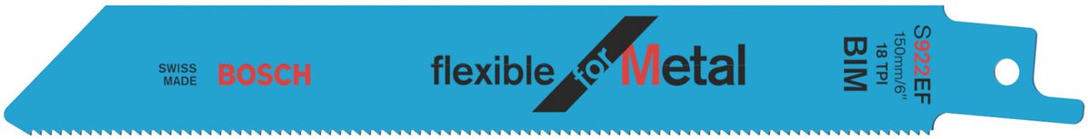 Bosch - Säbelsägeblatt S 922 ef flexibel für Metall - 25 Stück