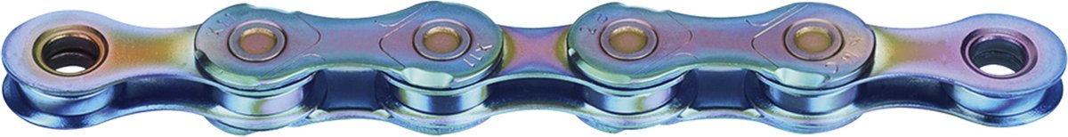 KMC Ketting X11 Aurora Blue 118s gewachst