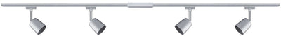 Paulmann Urail Rail Spot Cover Starterset GU10 max. 4x10W dimmbar 230V Chrom matt, Chrom