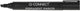 Q-Connect Permanentmarker, 1,2 5 mm, abgeschrägte Spitze, schwarz 10 Stück