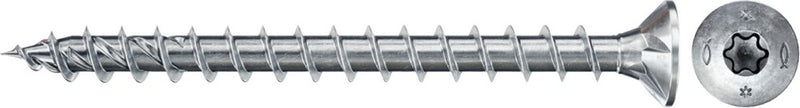 Fischer Spanplattenschraube PowerFast II 4,5x40 TX Senkkopf Vollgewinde blau verzinkt (200)