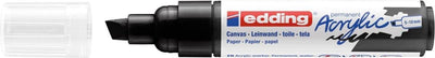 Edding Acrylmarker E-5000 breit schwarz | 5 Stück