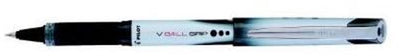 Pilot Tintenroller V-Ballgriff fein schwarz | 12 Stück
