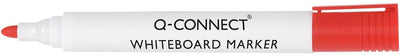Q-Connect Whiteboardmarker, 2-3 mm, runde Spitze, rot 10 Stück