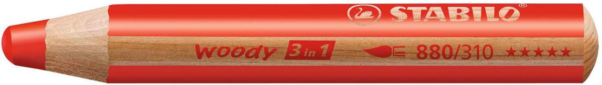 Stabilo Woody 880 3in1 - Rot