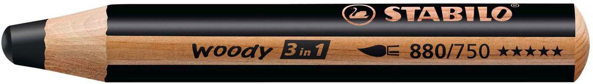 Stabilo Woody 880 3in1 - Schwarz