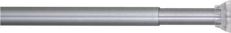 Sealskin Duschvorhangstange – Klemmstange – 70–115 cm – mattes Aluminium