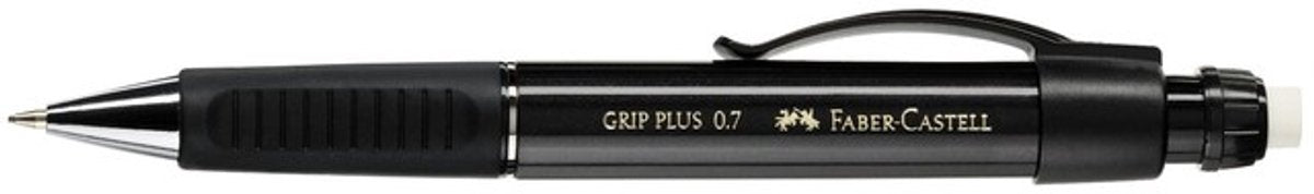 Faber-Castell Druckbleistift – Grip Plus – 0,7 mm – Schwarz – FC-130733