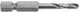 Wolfcraft Spiralbohrer | HSS-Boden | 6-seitig | ø4,0 x 53 mm | 1 Stück - 7258000